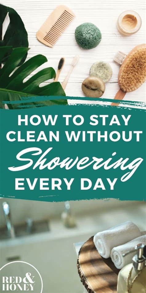 How can I stay clean without showering every day?